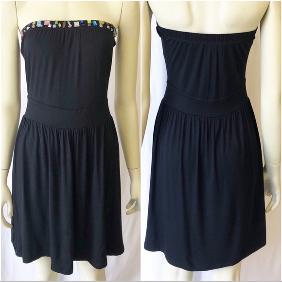 American Rag Dresses & Skirts - American Rag Cie Medium Beaded Strapless Dress